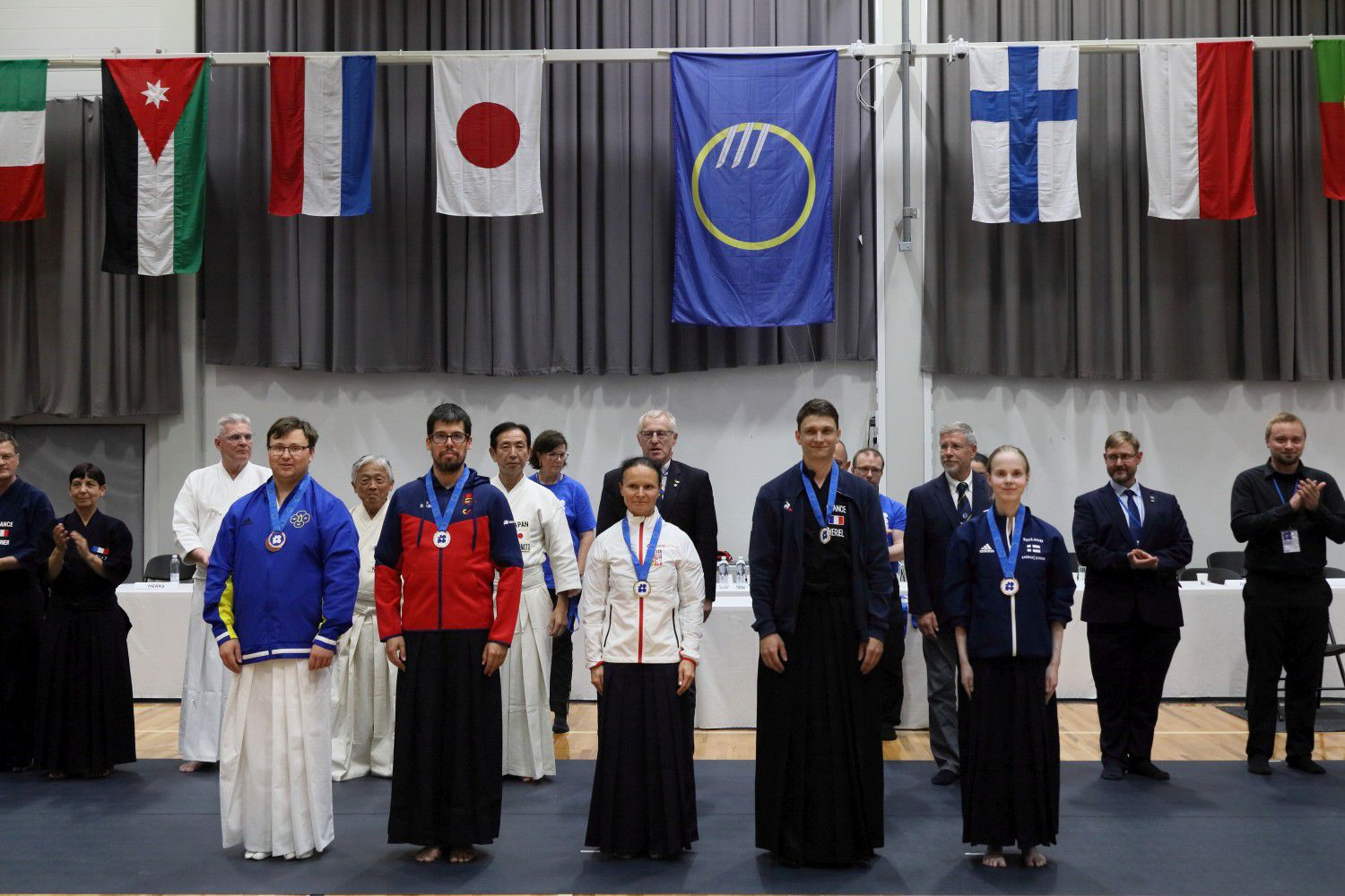 Resultado de Javier Armendariz, en el Campeonato de Europa de Kendo-Jodo. Finlandia 07-09-24